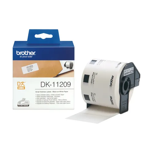 BROTHER ETIQUETTES adresse (800 étiquettes) 29X62MM P-Touch QL-500/550