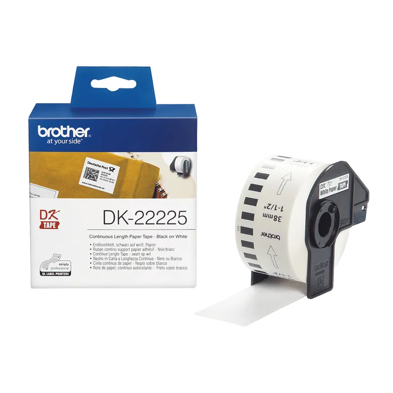 BROTHER ETIQUETTES dk-22225papier thermique