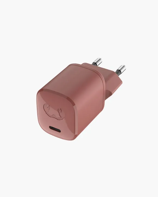 FRESH N REBEL - Mini Charger USB-C PD // 20W - Safari Red