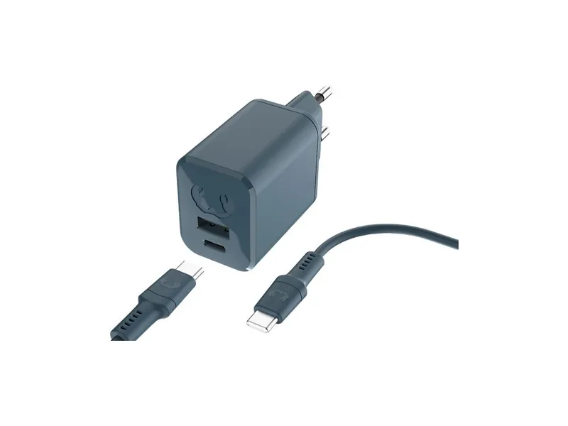 FRESH N REBEL - Mini Charger USB-C PD // 45W + USB-C Cable - Deep Mau