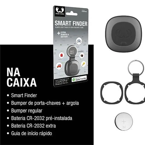 FRESH N REBEL - Smart Finder Tag - works with Apple Find My - Storm G