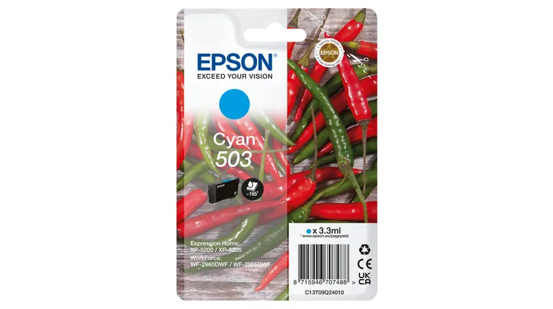 EPSON GR CRT Singlepack Cyan 503 Ink WF 2960