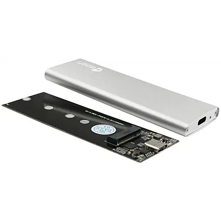 HEDEN Boitier EXT. USB3.1 (Type-A/C) pour SSD M.2 SATA 0-BEHEDM2ALU