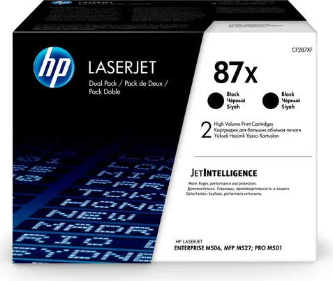 HP 87X - Cartouche Toner Noire - 18 000 pages - M52 - M506