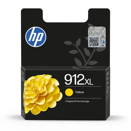 HP 912XL - Cartouche encre Jaune - 825 pages (coli 60)