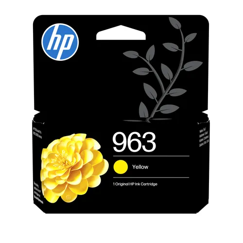 HP 963 - Cartouche encre Jaune - 10 ml - 700 pages (MC50)