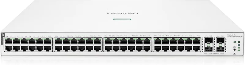 HPE Networking Instant On 1930 48p Gigabit CL4 PoE 4p SFP+ 370W Sw