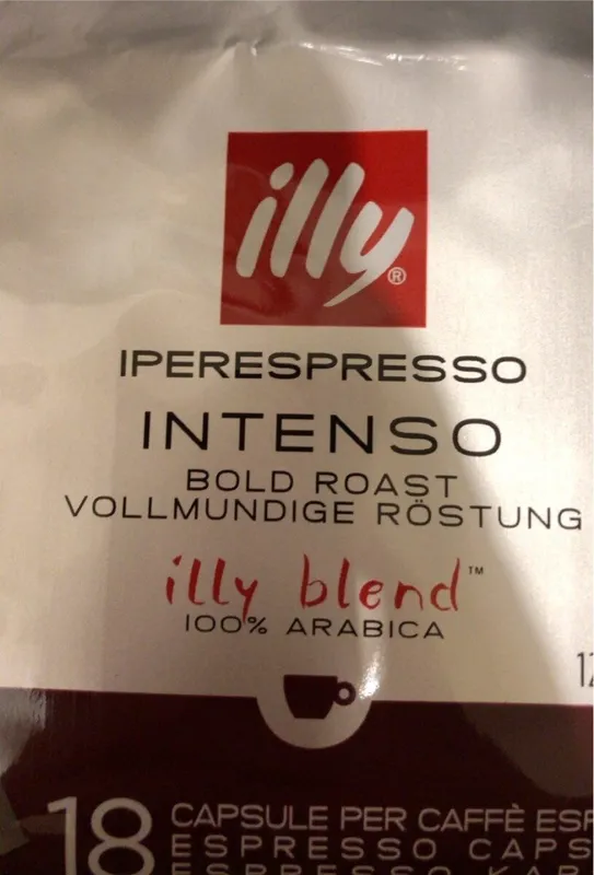 ILLY CAFE CAPS. IPSO HOME INTENSO / x 18