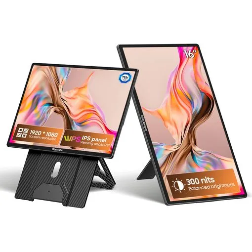 IPS 16,0 BLACKVIEW Table 9 Portable 2xFHD Alu 2xUSB-C HDMI Noir