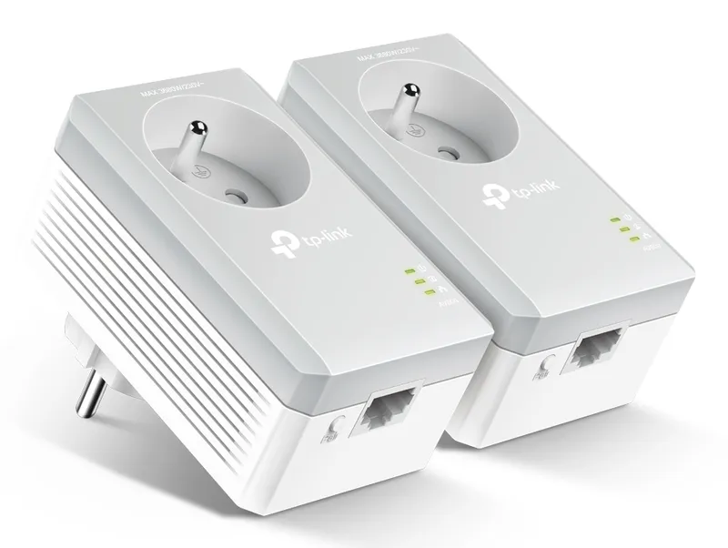 Kit de 2 Cpl AV 600 Mbps avec prise intégrée