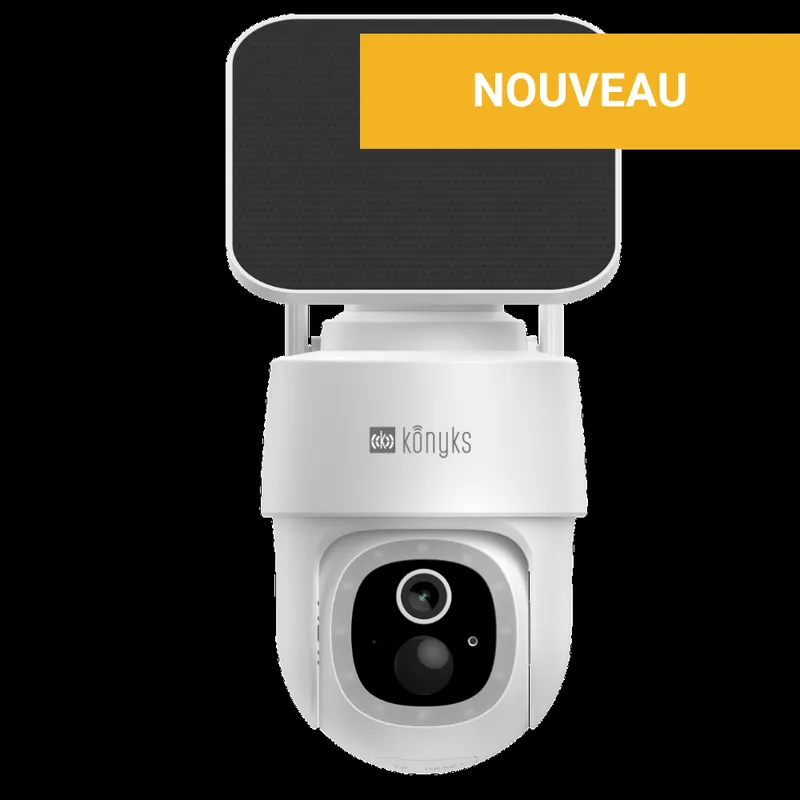 KONYKS CAMINI AIR S360 Caméra Wi-Fi extérieure Solaire