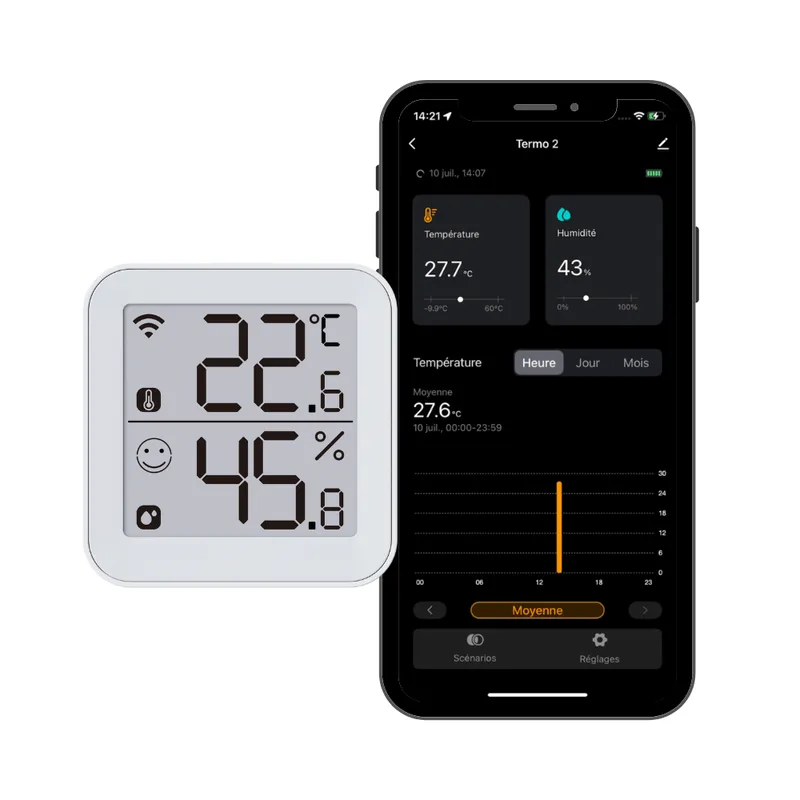 KONYKS TERMO 2 Capteur de température et humidité connecté
