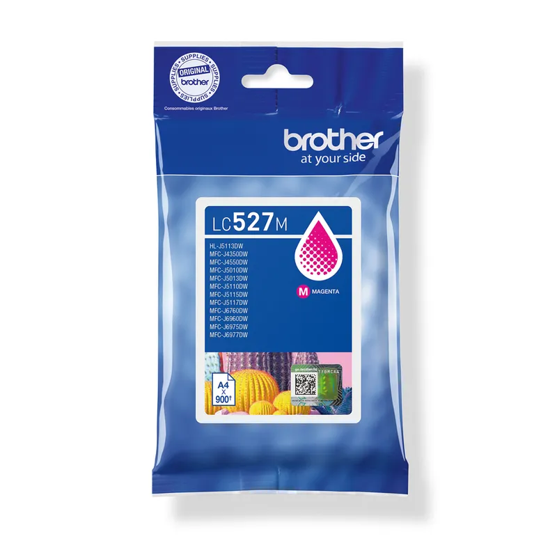 BROTHER LC-527M CARTOUCHE D'ENCRE MAGENTA