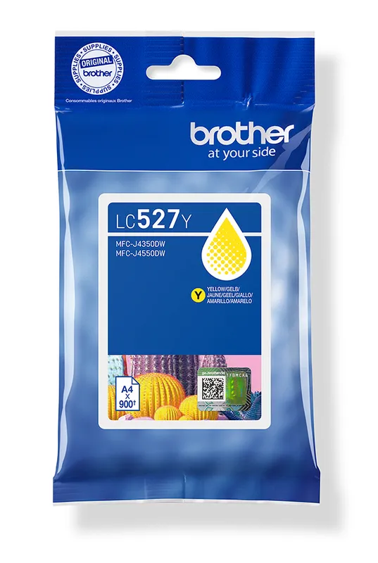 BROTHER LC-527Y CARTOUCHE D'ENCRE JAUNE