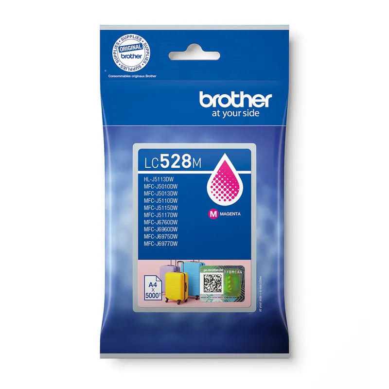 BROTHER LC-528M CARTOUCHE D'ENCRE MAGENTA HAUTE CAPACITE