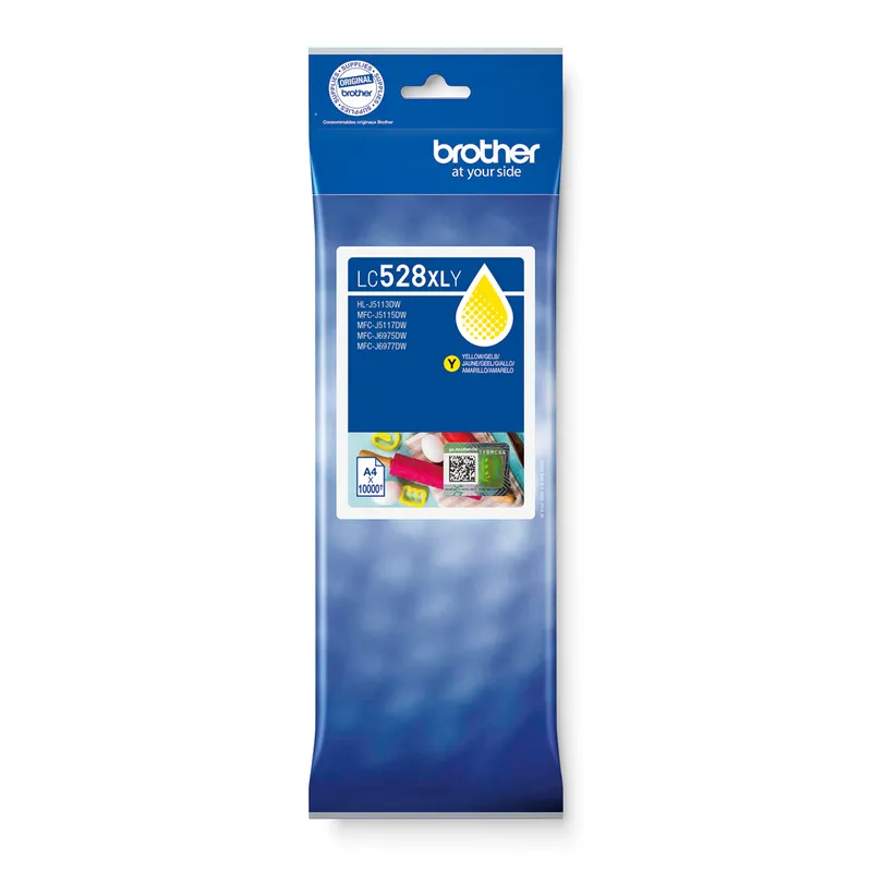 BROTHER LC-528Y CARTOUCHE D'ENCRE JAUNE HAUTE CAPACITE