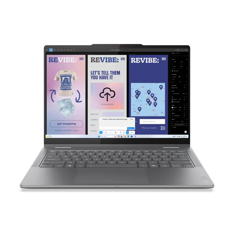 Lenovo Yoga 7 14 Touch Core U7-256V 16/512Go WiFi7 W11 Gris