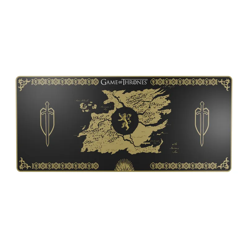 Lexip — Tapis de souris de jeu Hbo Game of Thrones - Lannister Edition