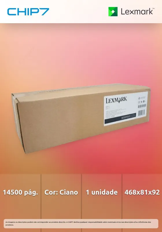 Lexmark Cartouche DE Toner Cyan XC9325