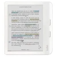 Liseuse Kobo Libra Couleur 7 32Go WiFi/Bto/Usb-c — Blanc