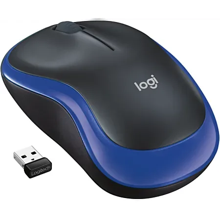 Logitech Wireless Mouse M185 (Bleu)