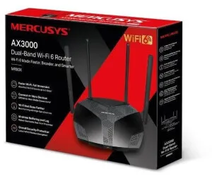 MERCUSYS MR80X Routeur WiFi 6 AX3000 3x GbLAN 1xWAN