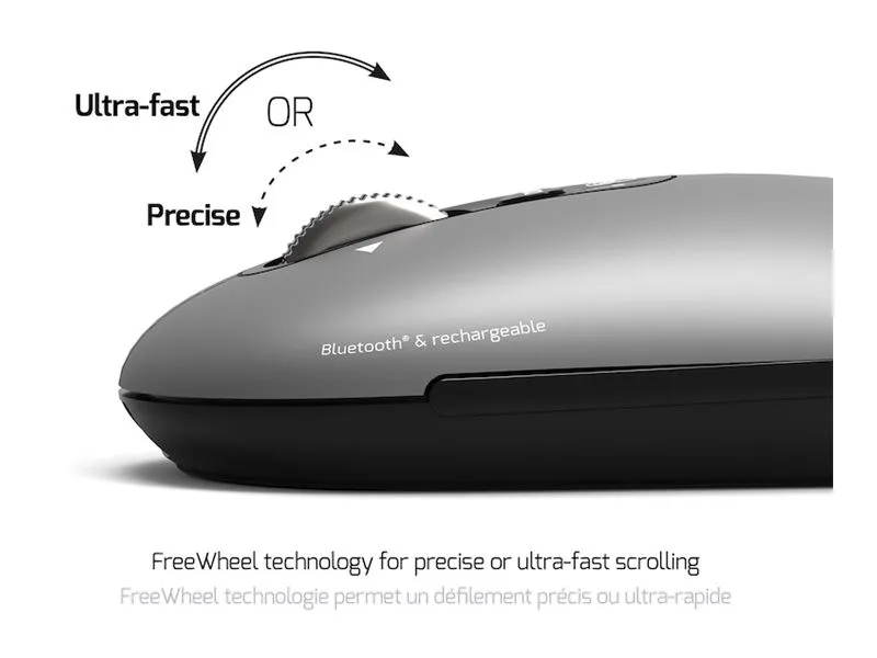 MOUSE RECHARGEABLE BLUETOOTH PURE MAC - LEMON