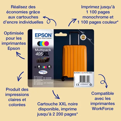 EPSON Multipack 4-colours 405 DURABrite