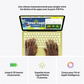 Apple MacBook Neo 13"-A18 Pro - 8 Go RAM - 512 Go SSD - Blush