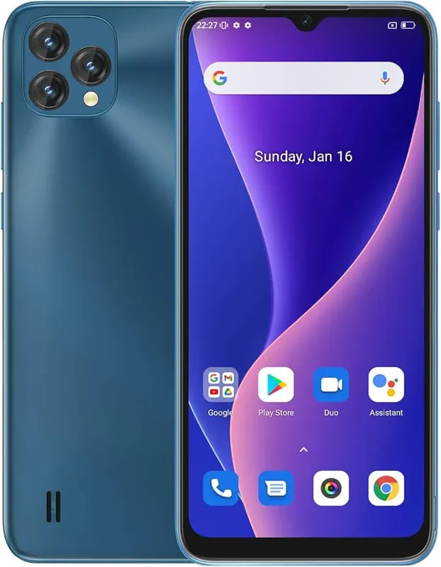 OSCAL C60 6,53'' DS 4G Quad 4/32Go 3Cam 4780mAh Andr11 Bleu