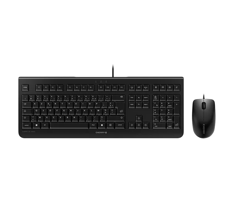 Pack 2en1 (Clavier/Souris) Cherry DC-2000 (Noir) - JD-0800FR-2