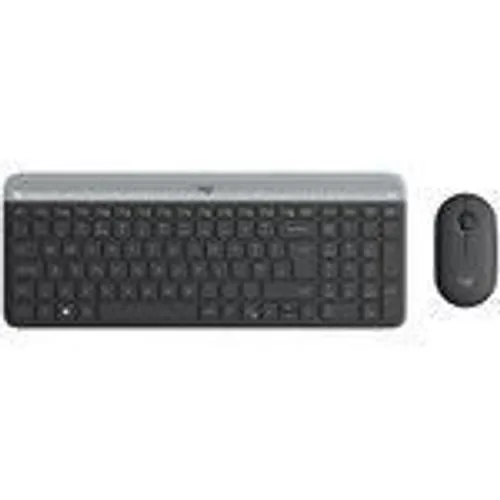 PACK CLAVIER/SOURIS Slim Wireless MK470 GRAPHITE