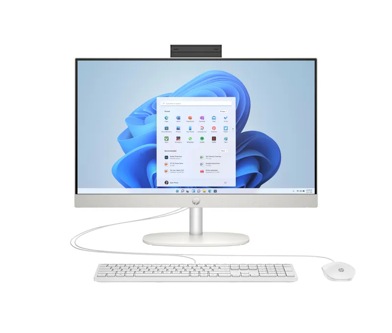 PC HP AiO 24-cr0068nf 23,8 FHD Intel N300 8/512Go +Cam WiFi6 W11