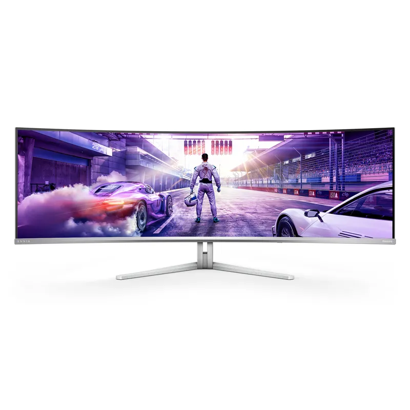 Philips Ecran Gaming incurvé QD-OLED49" 32/9 - Dmi/DisplayPort/Usb-c