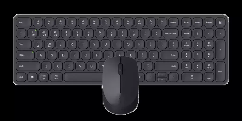 RAPOO CLAVIER 9310M Ultra-slim Multi-mode Desktop Combo Set Numpad W
