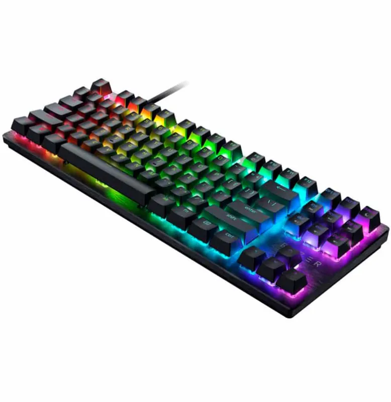RAZER Huntsman V3 X Tenkeyless - Clavier jeu AZERTY Switches Optiques