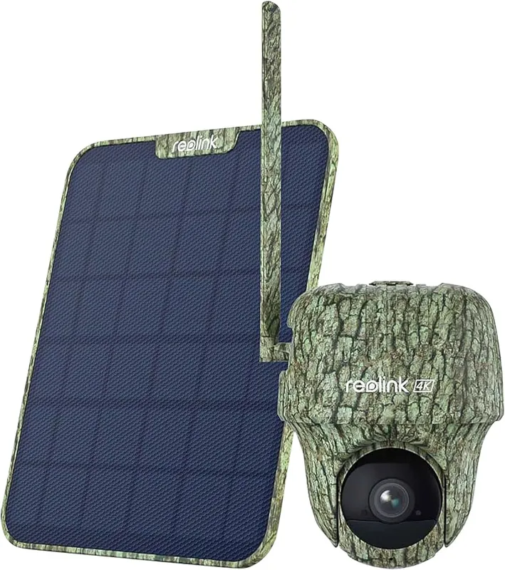 Reolink G450 Caméra outdoor avec panneau solaire Gris