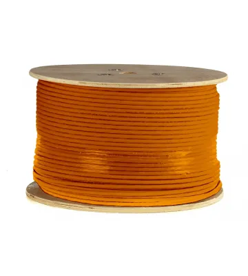 ROULEAU DE CABLE RESEAU UTP CAT.6 24AWG/4p. OUT.CCA 305M