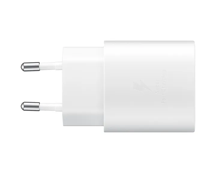 SAMSUNG GP-PTU021SOAW CHARGEUR mural USB-C rapide 25W (Bulk) Blanc