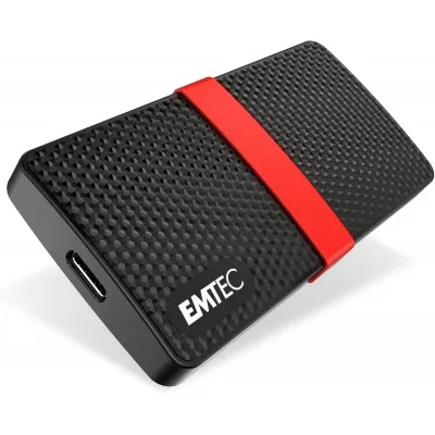 SSD EXTERNE 512GO EMTEC X200 USB-C 3.2 (câble USB-C / USB-A inclus)
