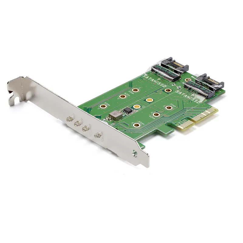 StarTech.com ADAPTATEUR M.2 (2xNGFF 1xNVMe) vers PCIe PEXM2SAT32N1