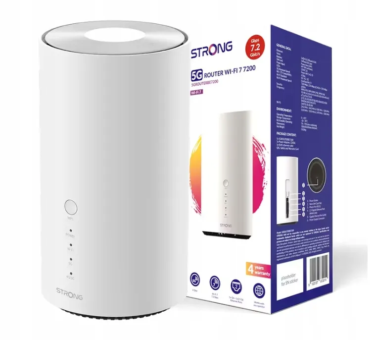 Strong 5G Router BE7200 AirHome 5G WiFi7 7200Mbps