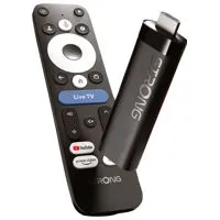 STRONG LEAP-NOVA TV Stick 4K/UHD WiFi +Télec. GoogleTV Noir