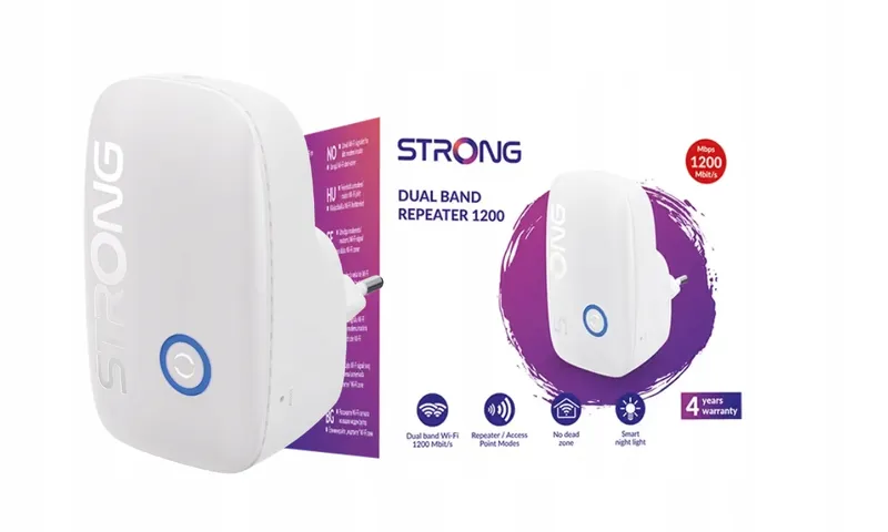 Strong REPEATER1200 Repeteur WiFi 1200Mbps Dual Band