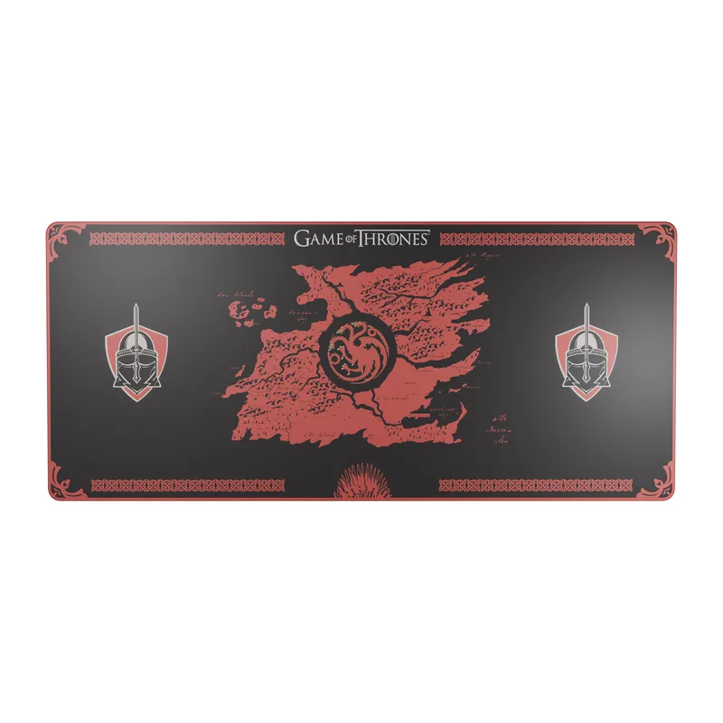 Tapis de souris de jeu Lexip Hbo Game of Thrones - Targaryen Edition
