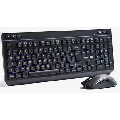 THE G-LAB COMBO-TUNGSTEN Pack Clavier/Souris RGB Triple mode
