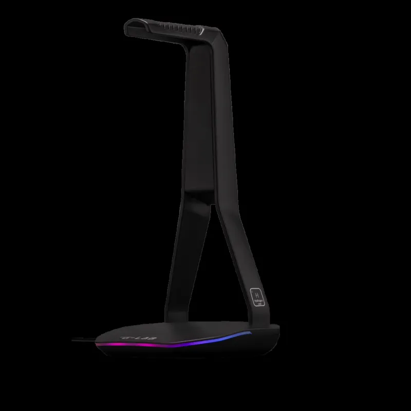 THE G-LAB K-STAND-HYDROGEN Support Casque Gaming RGB Noir