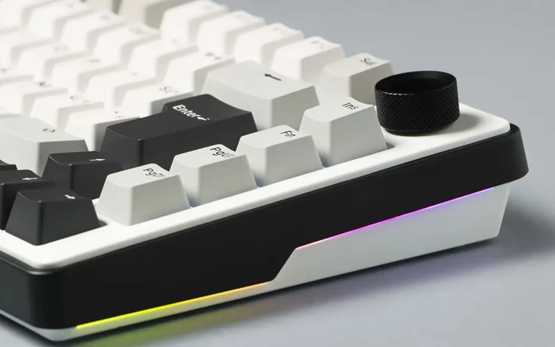 THE G-LAB KEYZ-ELITE RGB TKL Clavier GAMING 3Mode GradGris