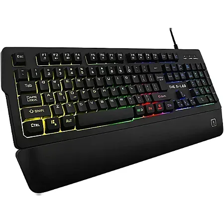THE G-LAB KEYZ-PALLADIUM/FR CLAVIER GAMING RGB +REPOSE POIGNET