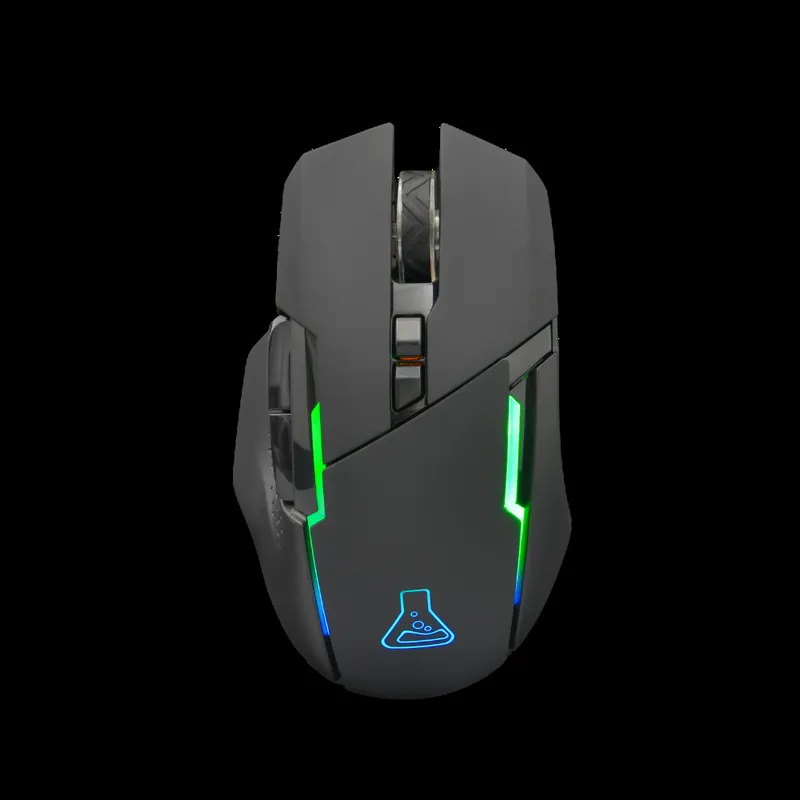 THE G-LAB KULT OXYGEN SOURIS GAMING Filaire RGB 6 Boutons-Noir